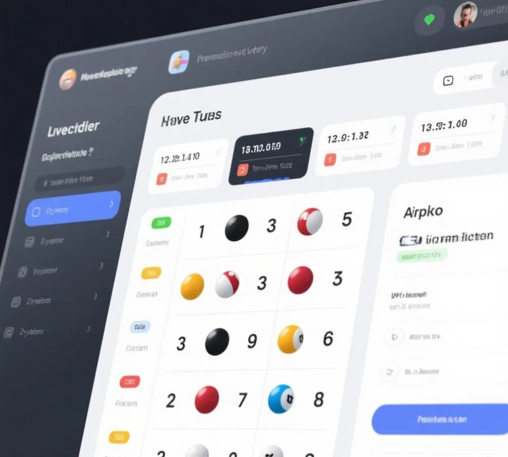Live result dashboard illustration